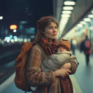 Un hombre le da su salario a una mujer con un niño que le pide dinero para una multa. Al día siguiente, una gran limusina blanca se detiene en su casa.
