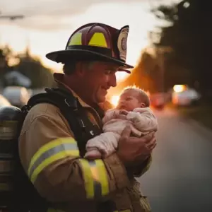 Adopté un bebé abandonado en la estación de bomberos. Cinco años después, una mujer llamó a mi puerta y me dijo: "Tienes que devolverme a mi hijo".