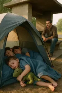 Mis hijos piensan que estamos acampando, pero no saben que estamos sin hogar
