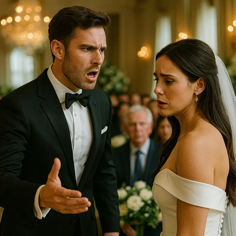 "¡Ella está mintiendo sobre el bebé!" - Las palabras audaces de la niña que detuvieron la boda de un multimillonario