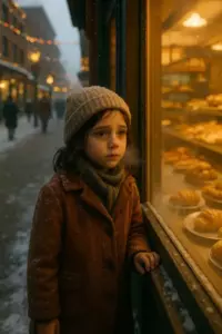 “¿Te gustaría ser mi nieta?” — Un millonario mayor le preguntó a una niña hambrienta