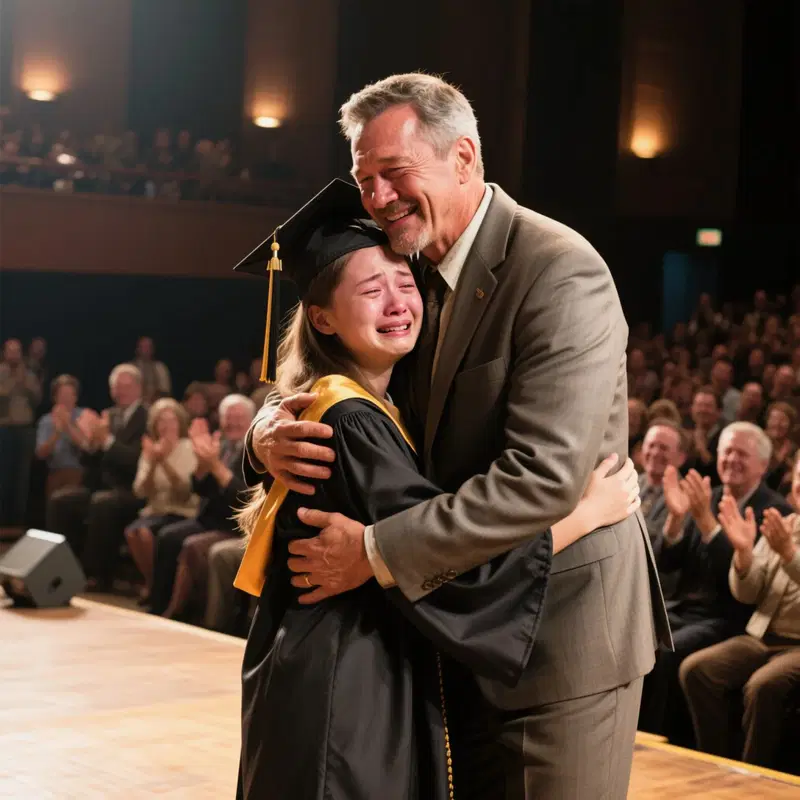 Ella se sentía avergonzada por su padre minero de carbón, hasta que él habló en su graduación.