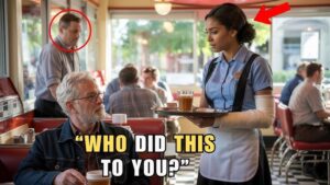 Un dueño encubierto vio a una camarera con una mano rota en su restaurante. Lo que descubrió lo dejó atónito.